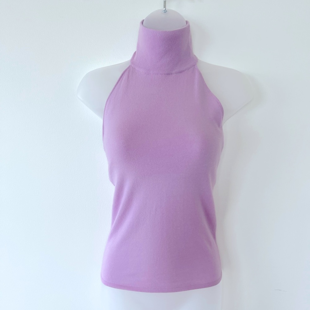 Ralph Lauren cashmere halter top (Lilac)